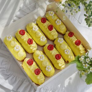 Летние мини эклеры