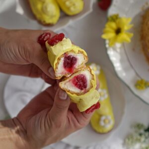 Летние мини эклеры